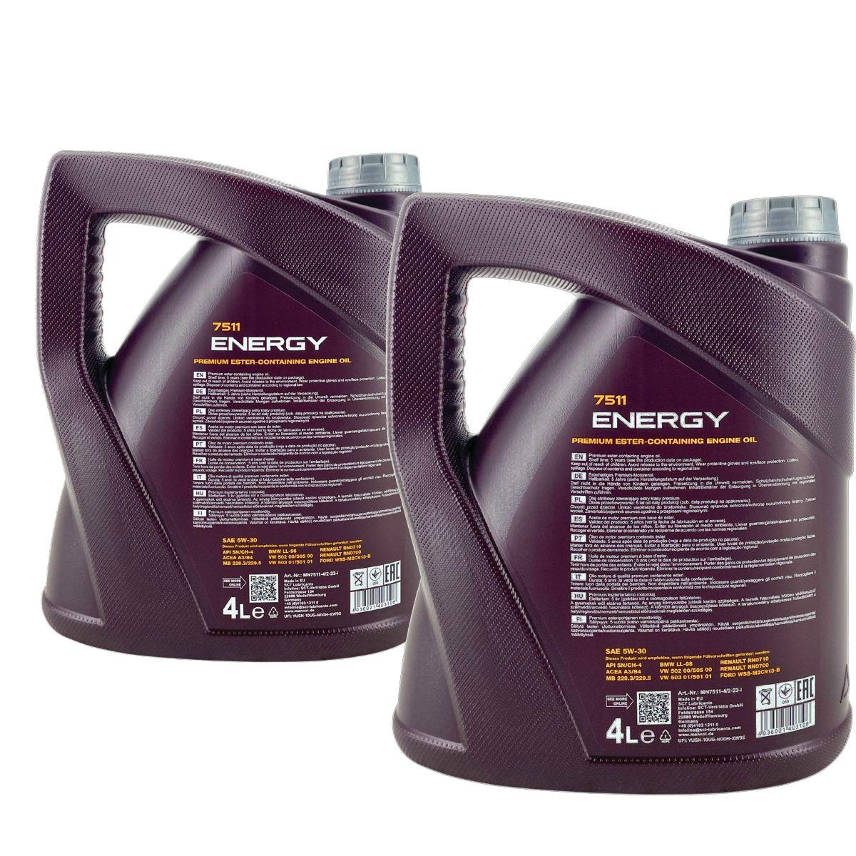 Mannol Energy 5W-30 2x4 Liter