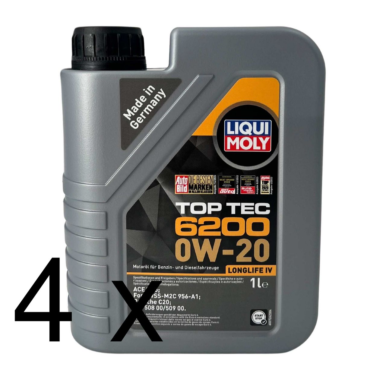 Liqui Moly Top Tec 6200 0W-20 4x1 Liter