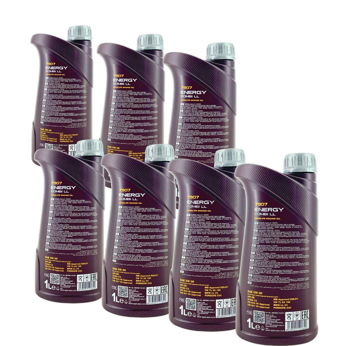 Mannol Energy Combi LL 5W-30 7x1 Liter
