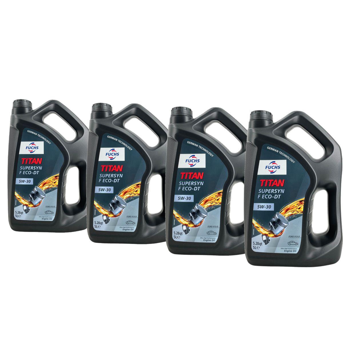 Fuchs Titan Supersyn F ECO-DT 5W-30 4x5 Liter