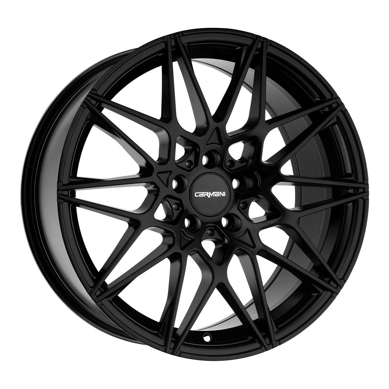 CARMANI 18 KNUT black matt 8.0Jx18 5x112 ET30