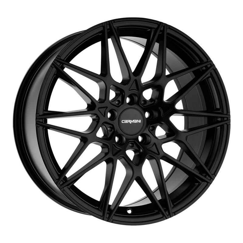 CARMANI 18 KNUT black matt 8.0Jx19 5x120 ET35