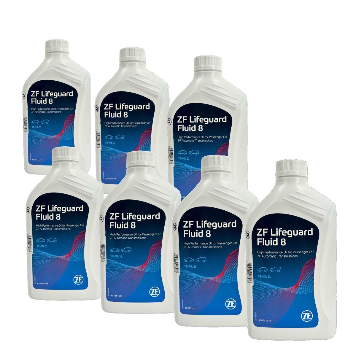 ZF Lifeguard 8 Getriebeöl 7x1 Liter