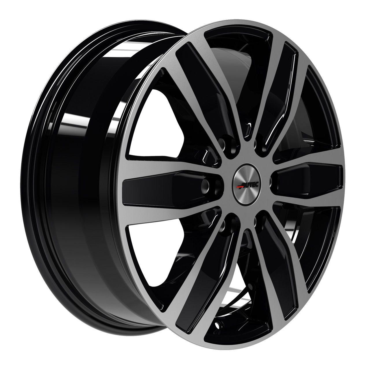 AUTEC TYP Q - QUANTRO 6L schwarz poliert 7.0Jx17 6x120 ET50