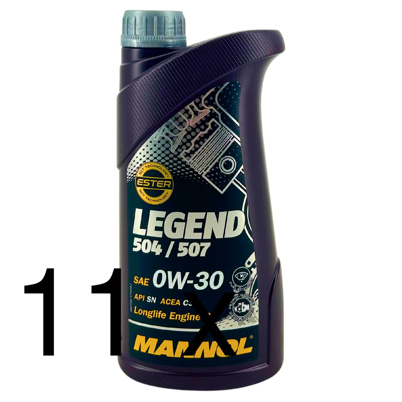 Mannol Legend 504/507 0W-30 11x1 Liter