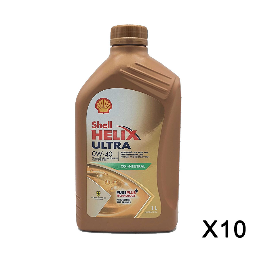 Shell Helix Ultra 0W-40 10x1 Liter