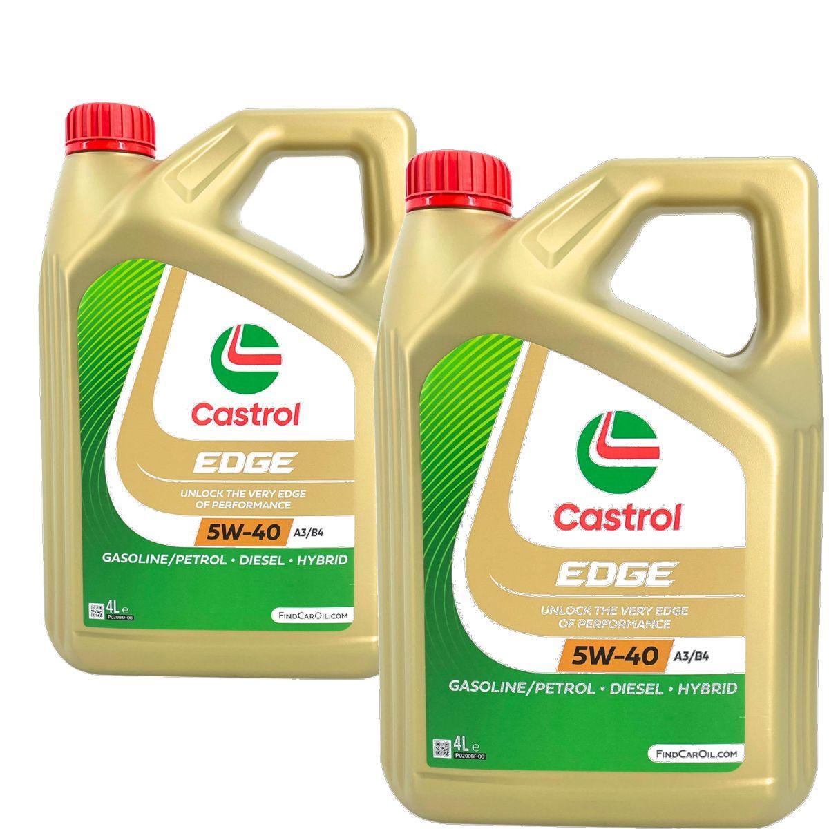 Castrol Edge 5W-40 A3/B4 2x4 Liter