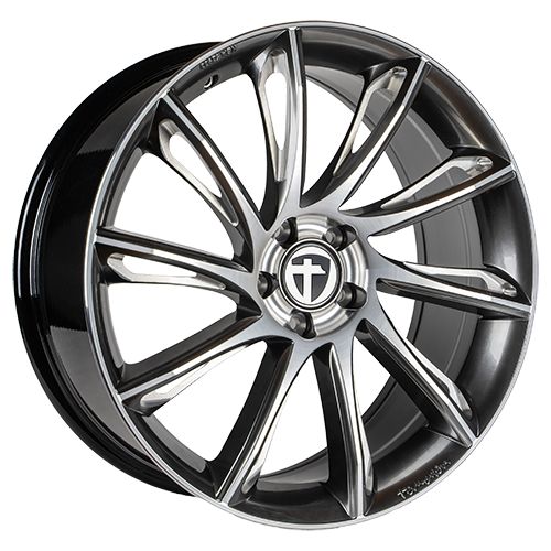 TOMASON TN24 dark hyper black CC polished 8.5Jx19 5x108 ET45
