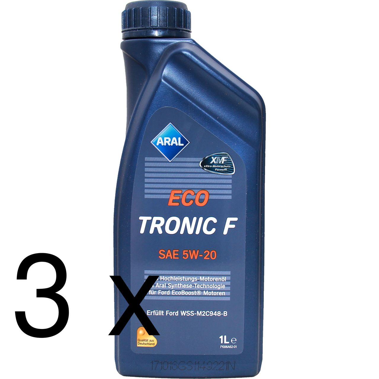 Aral EcoTronic F 5W-20 3x1 Liter