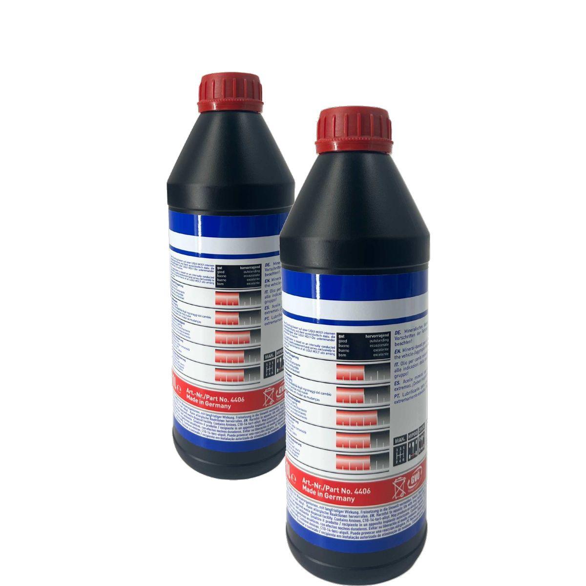 Liqui Moly Hypoid-Getriebeöl (GL5) SAE 80W-90 2x1 Liter
