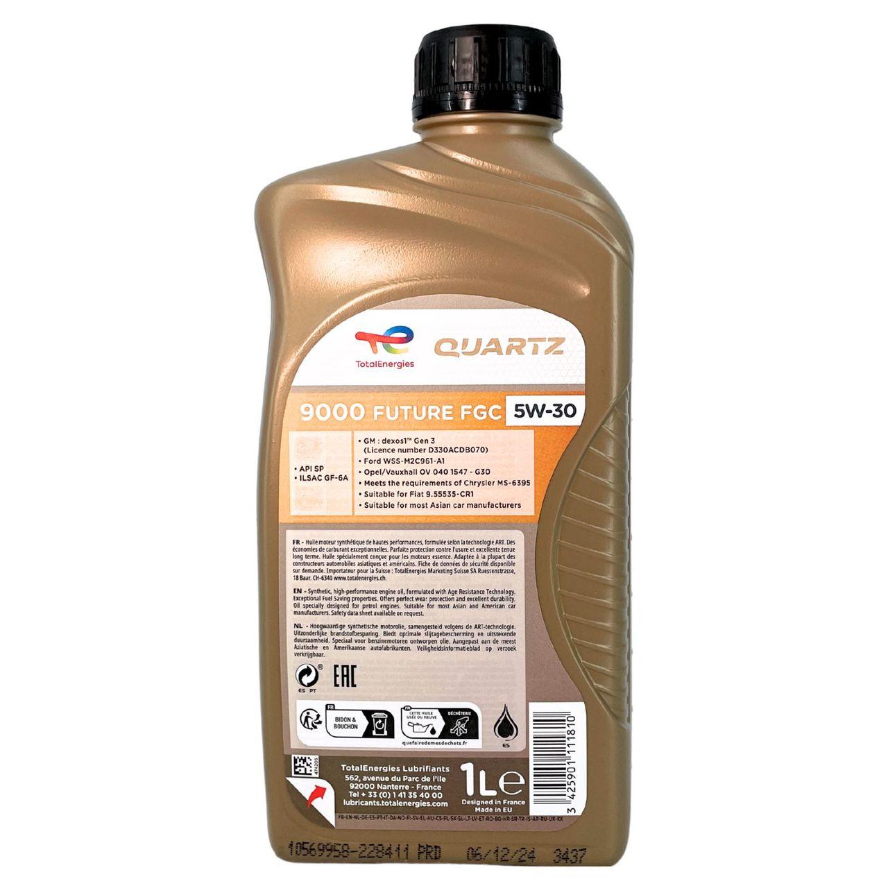 Total Quartz 9000 Future FGC 5W-30 1 Liter