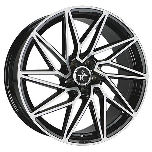 KESKIN WHEELS KT20 FUTURE black front polished 8.0Jx18 5x112 ET45