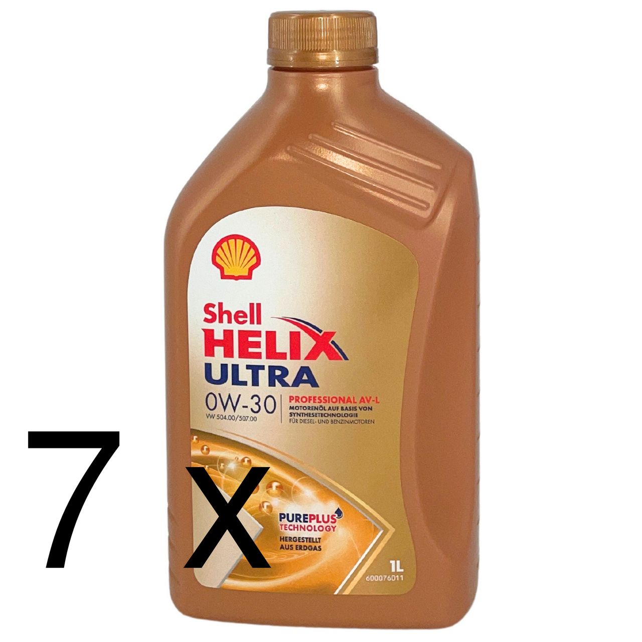 Shell Helix Ultra Professional AV-L 0W-30 7x1 Liter