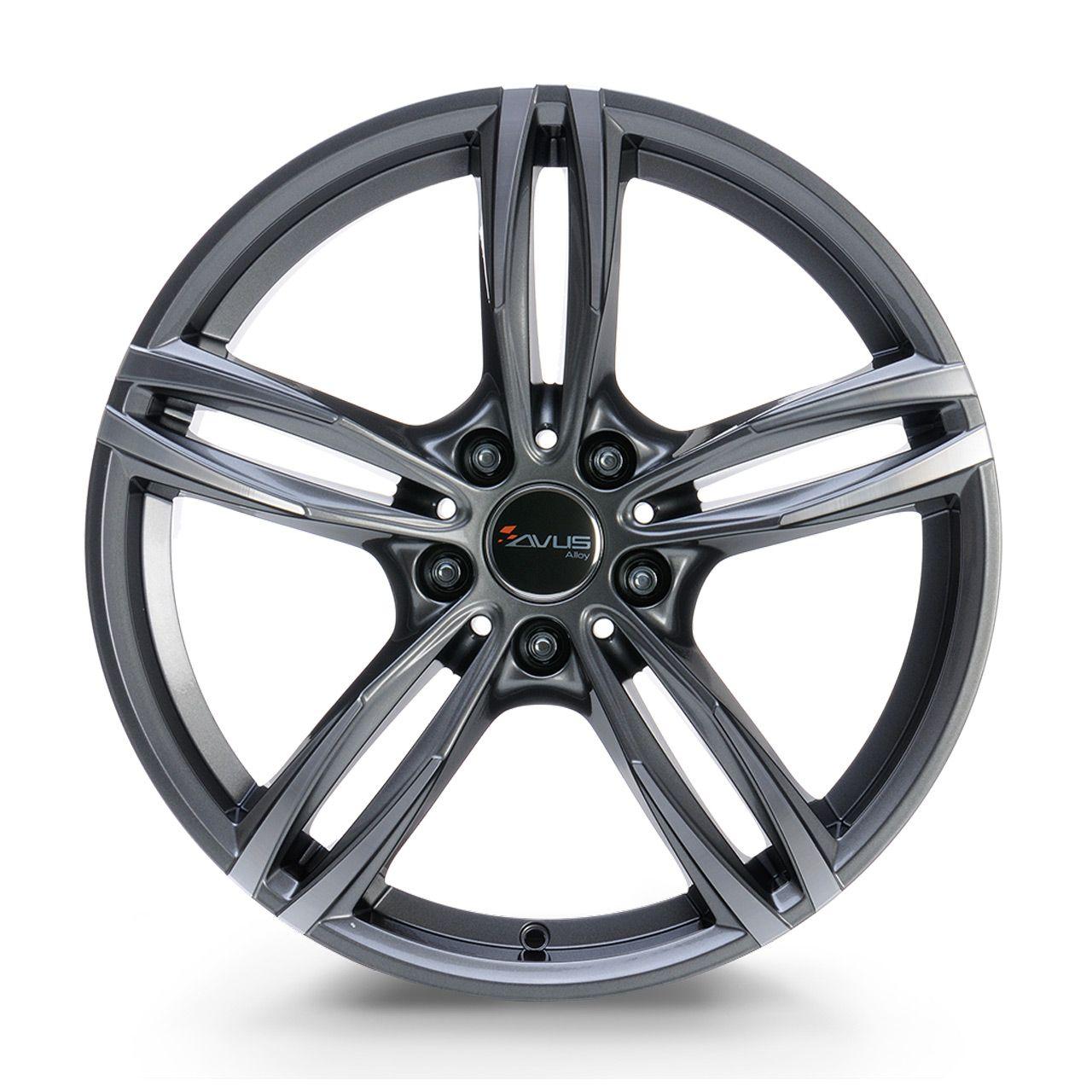 AVUS RACING AC-MB3 anthracite polished 8.0Jx18 5x120 ET43