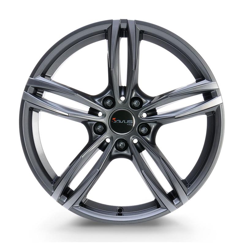 AVUS RACING AC-MB3 anthracite polished 9.5Jx19 5x120 ET44