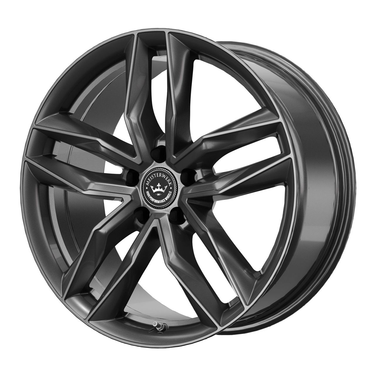 MEISTERWERK MW08 gunmetal 9.0Jx20 5x112 ET21
