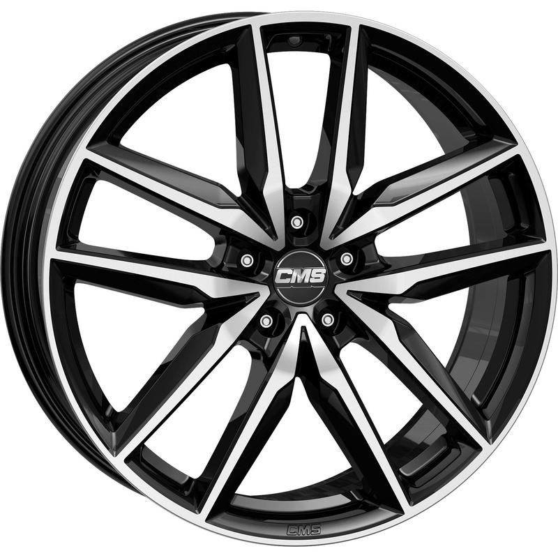 CMS C28-DB ECE diamant schwarz glanz 7.5Jx18 5x114.3 ET45