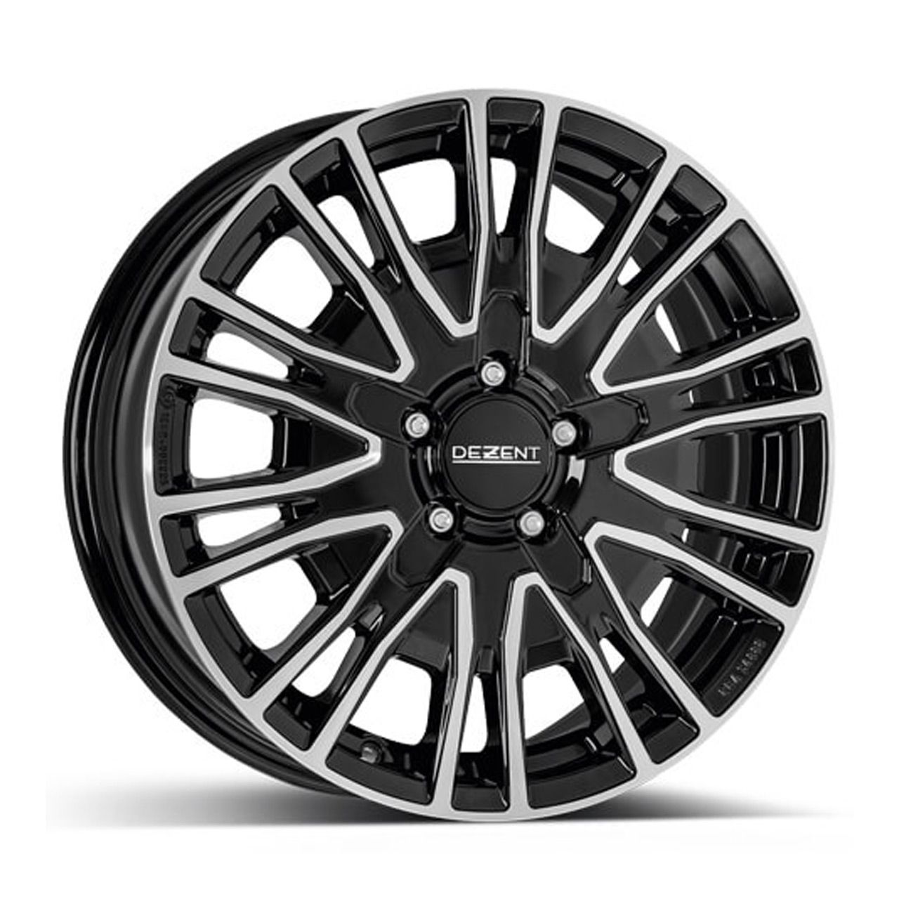DEZENT DEZENT KE DARK black polished 7.0Jx17 5x118 ET63 DEZENT DEZENT KE DARK black polished 7.0Jx17 5x118 ET63