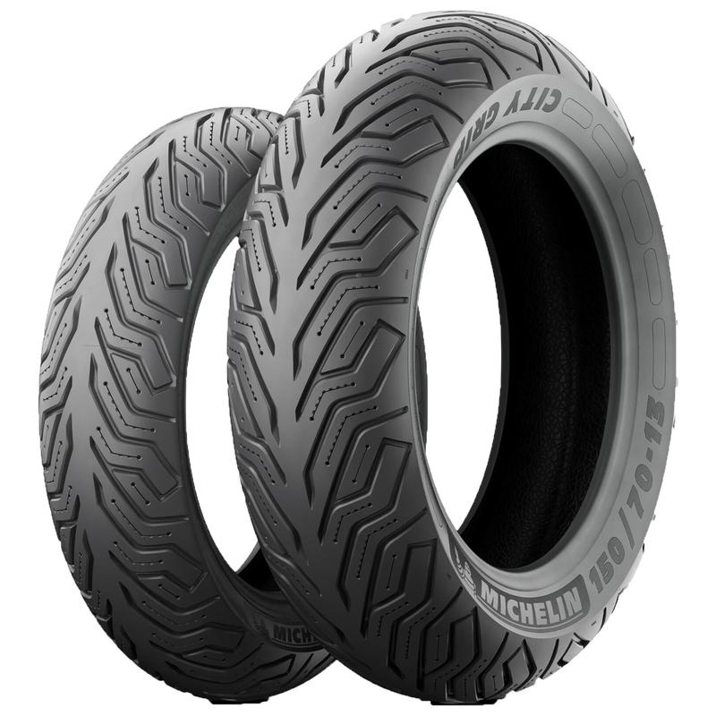 MICHELIN 100/80 - 10 M/C TL 53L CITY GRIP 2 M+S