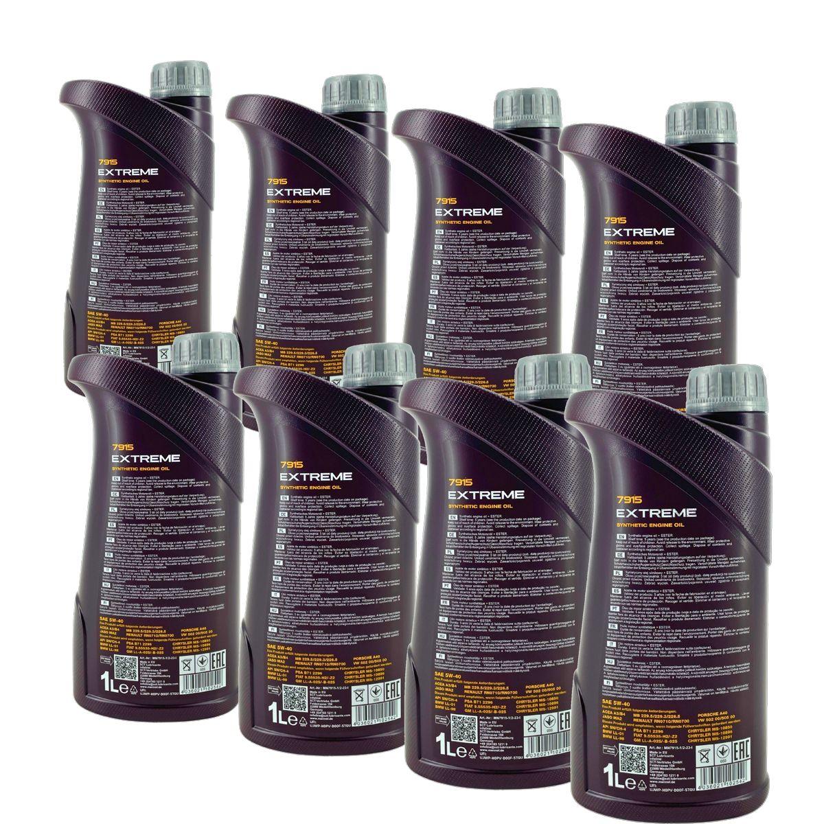 Mannol Extreme 5W-40 8x1 Liter