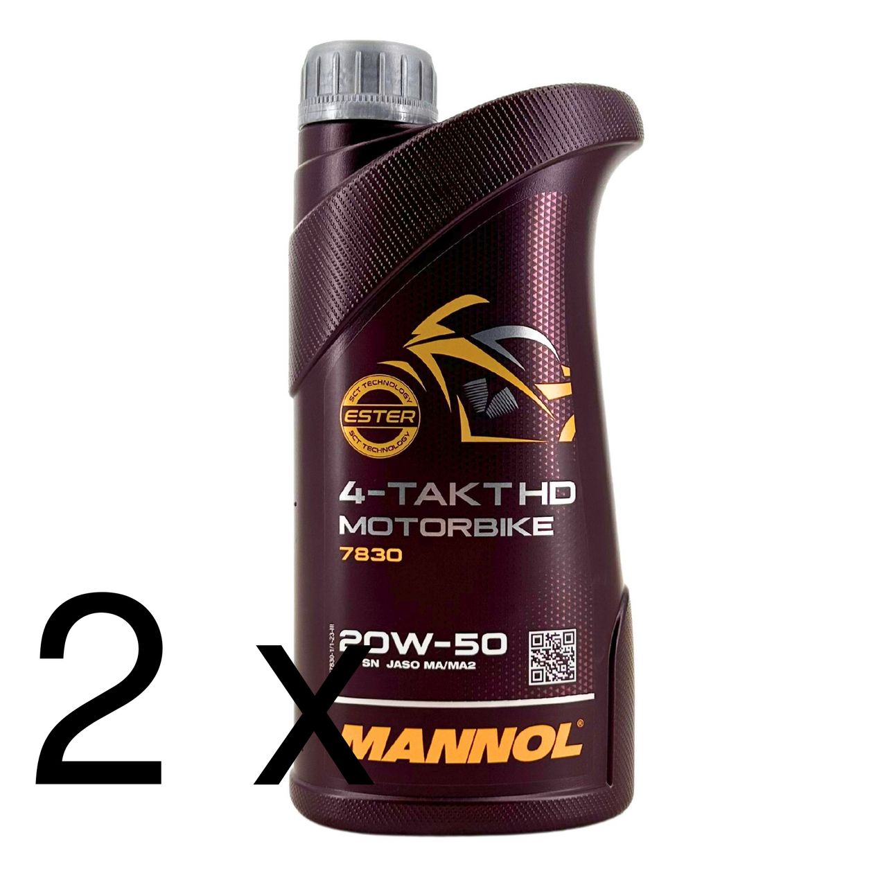 Mannol 4-Takt Motorbike HD 20W-50 2x1 Liter Mannol 4-Takt Motorbike HD 20W-50 2x1 Liter