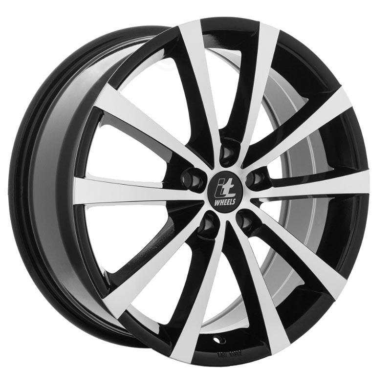 Itwheels Alice Black glossy polished 7x17 5x114.3 ET50