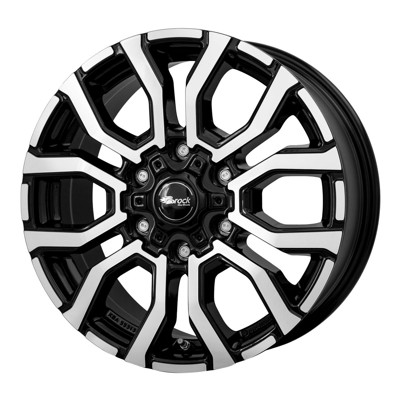 RC-DESIGN RC35 schwarz glanz voll-poliert (sgvp) 6.5Jx16 6x130 ET62