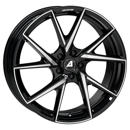ALUTEC ADX.01 5-LOCH diamantschwarz frontpoliert 7.5Jx18 5x112 ET50