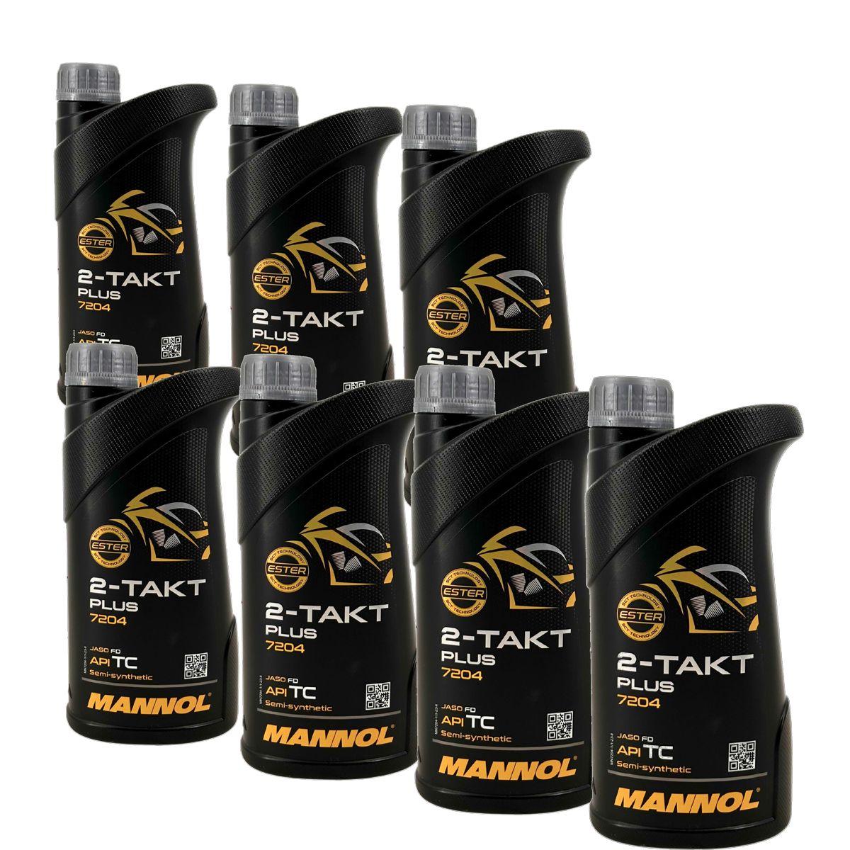 Mannol 2-Takt Plus 7x1 Liter
