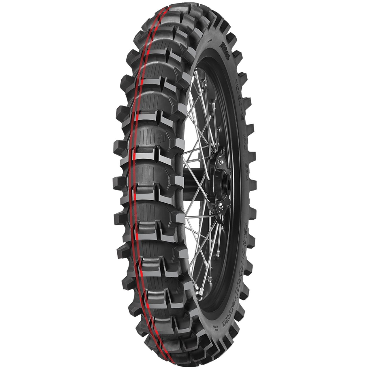 MITAS TERRA FORCE-MX SAND  2 (2XRED) 110/90 - 19 TT 62M NHS REAR