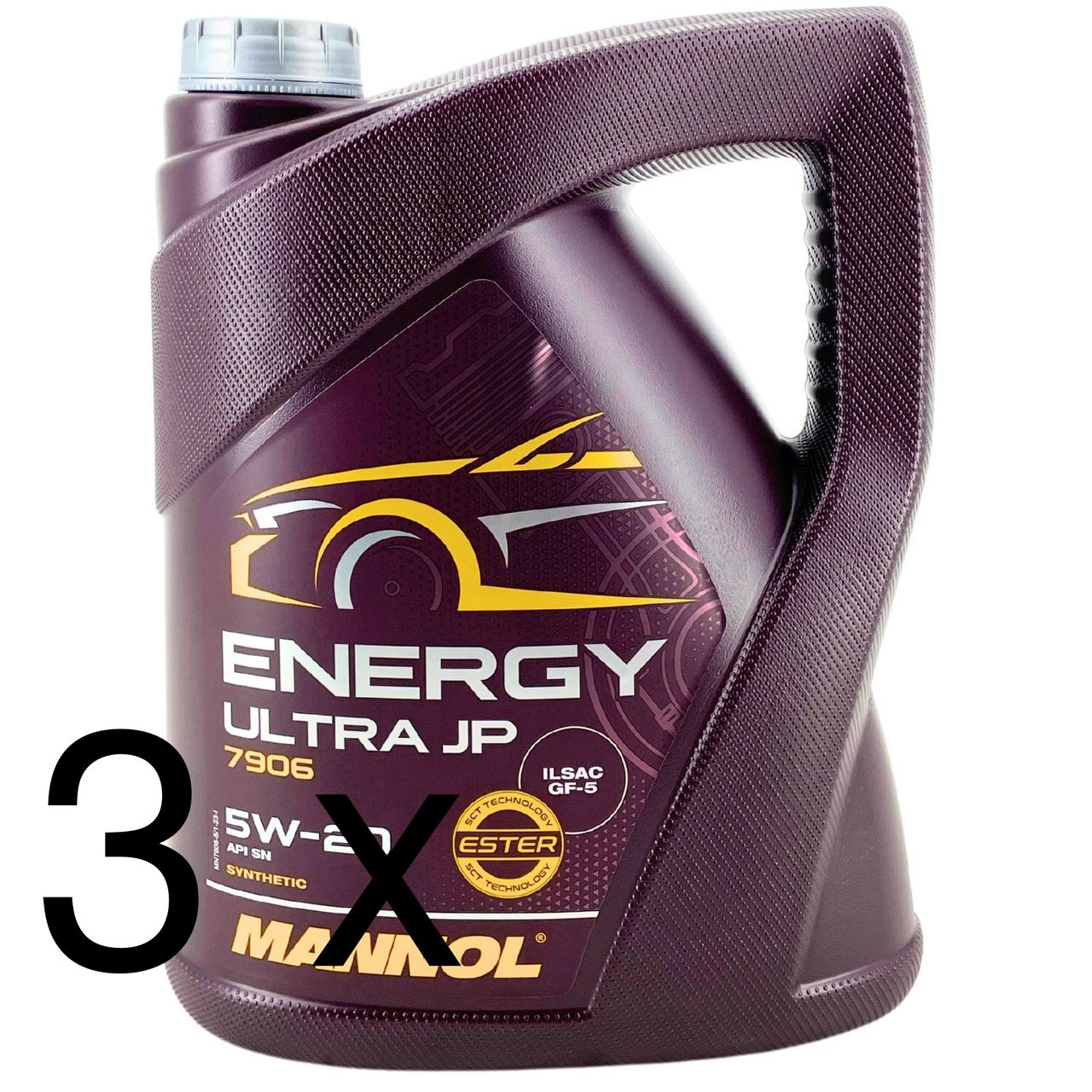 Mannol Energy Ultra JP 5W-20 3x4 Liter