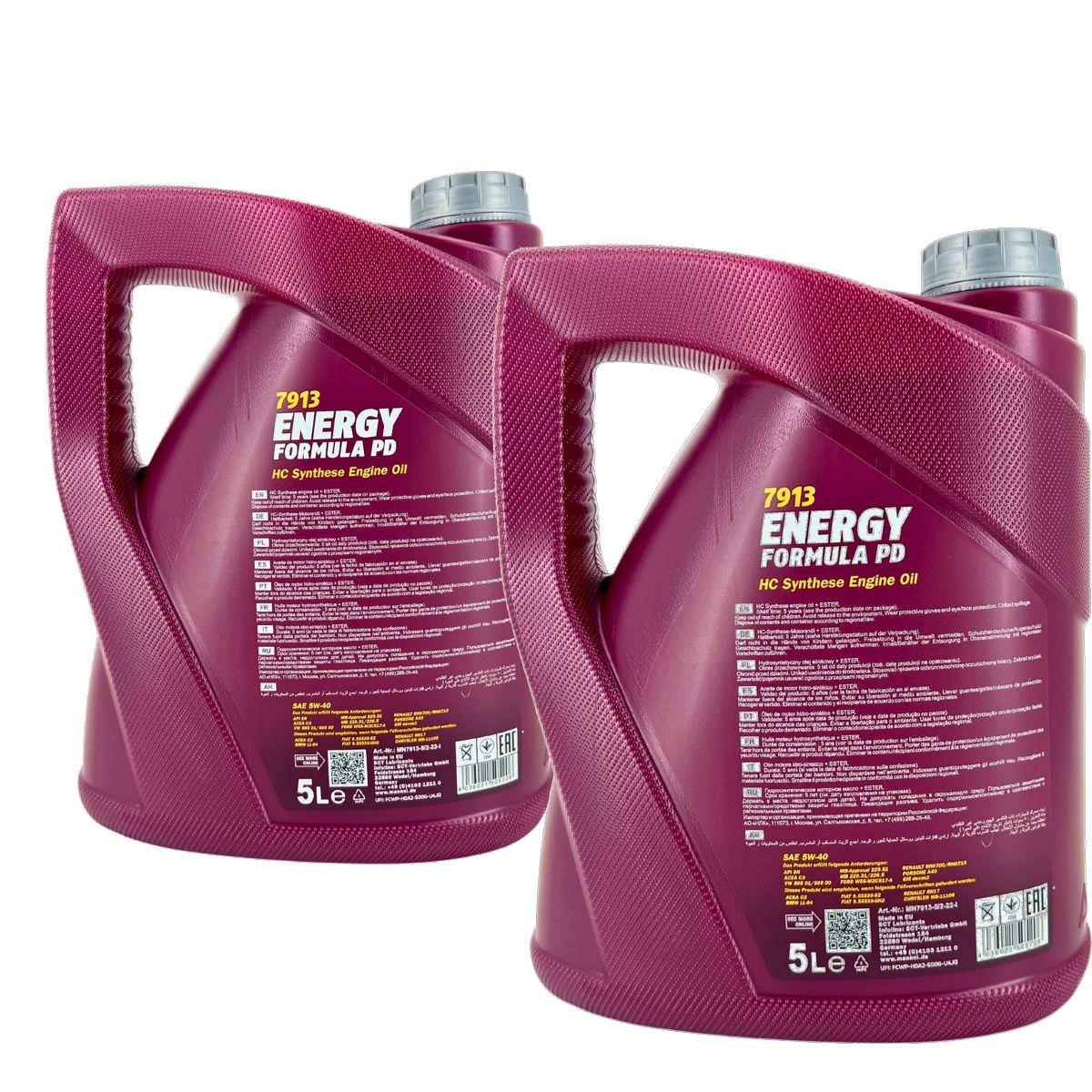 Mannol Energy Formula PD 5W-40 2x5 Liter