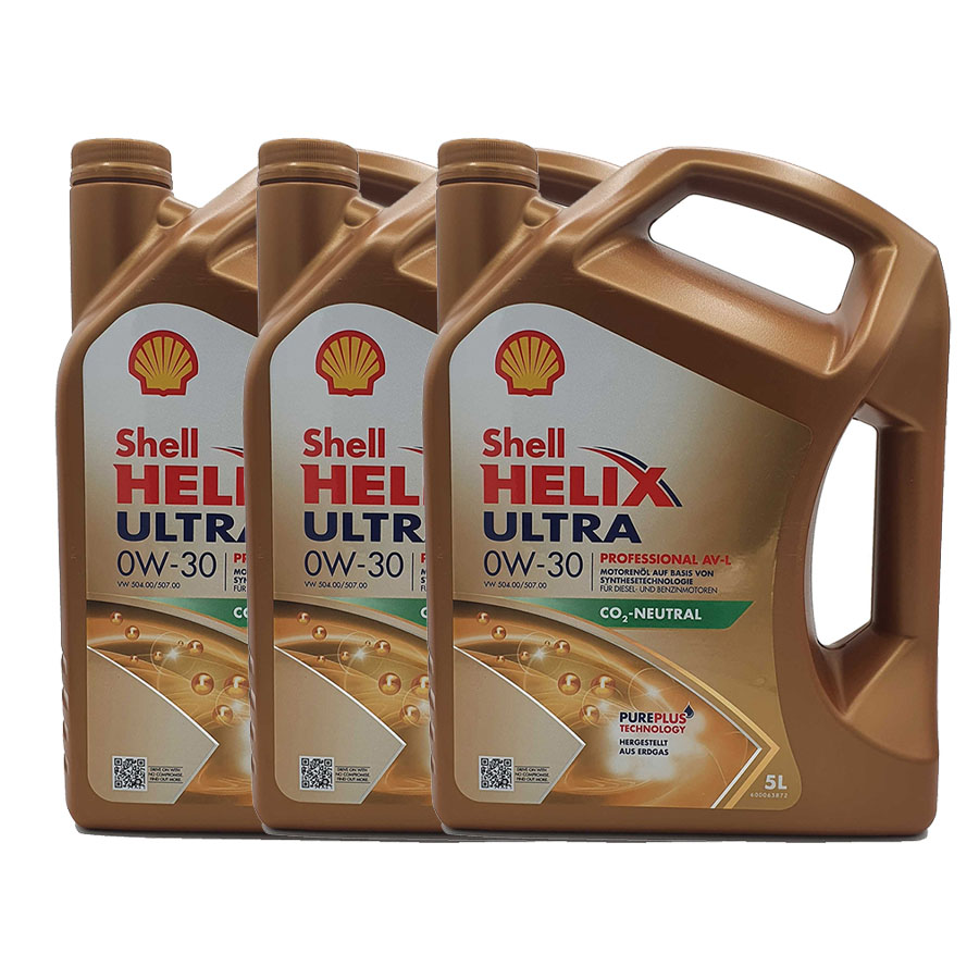 Shell Helix Ultra Professional AV-L 0W-30 3x5 Liter