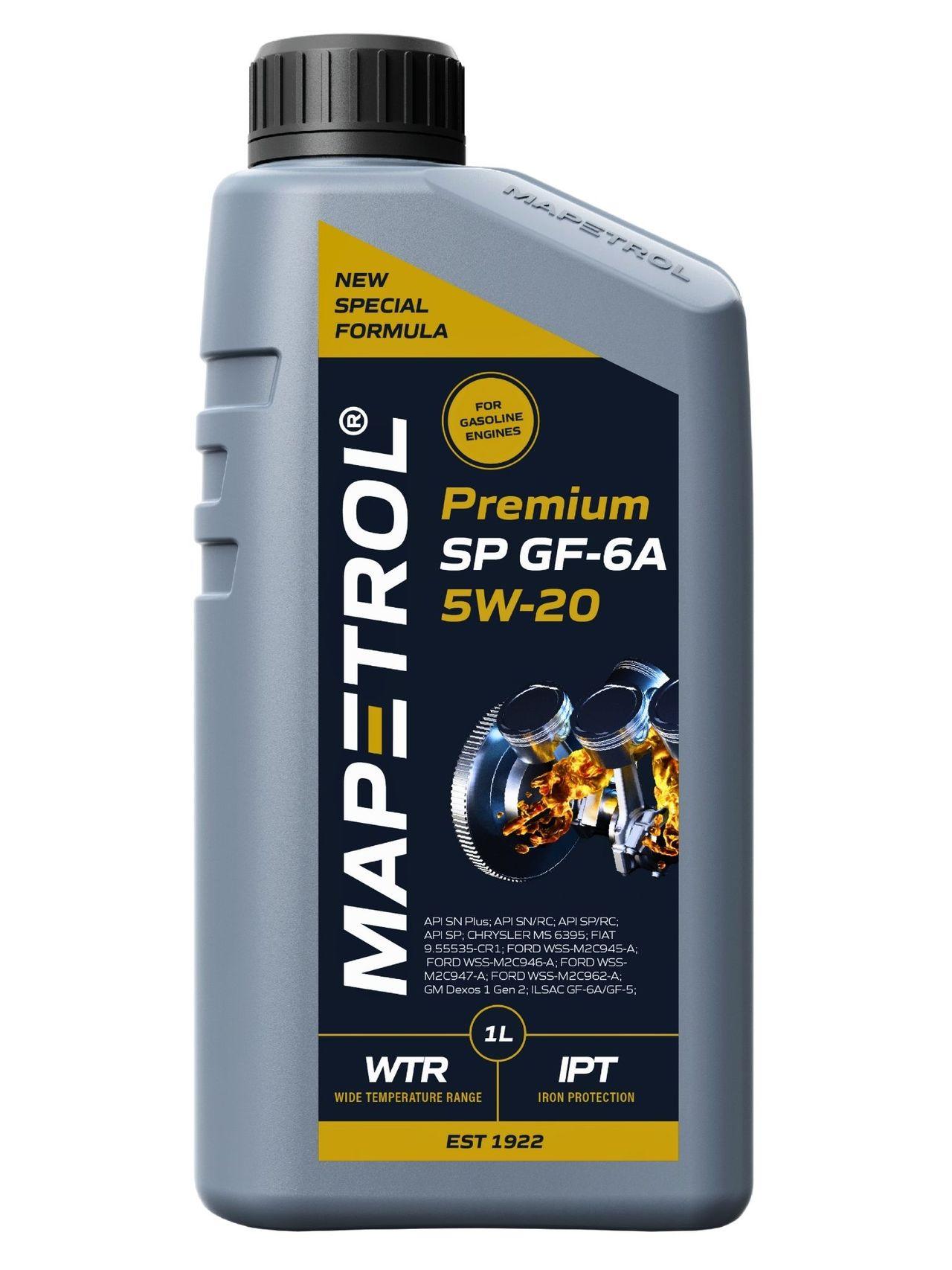 Mapetrol Premium SP GF-6A 5W-20 1 Liter