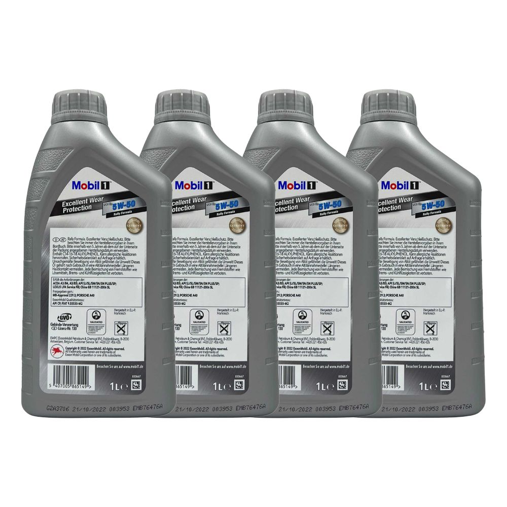 Mobil 1 FS X2 5W-50 4x1 Liter | G29909623