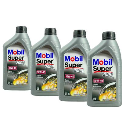 Mobil Super 2000 X1 10W-40 4x1 Liter
