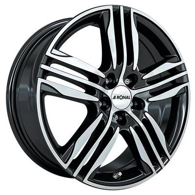 RONAL RONAL R57 schwarz-frontkopiert 7.5Jx17 5x120 ET45