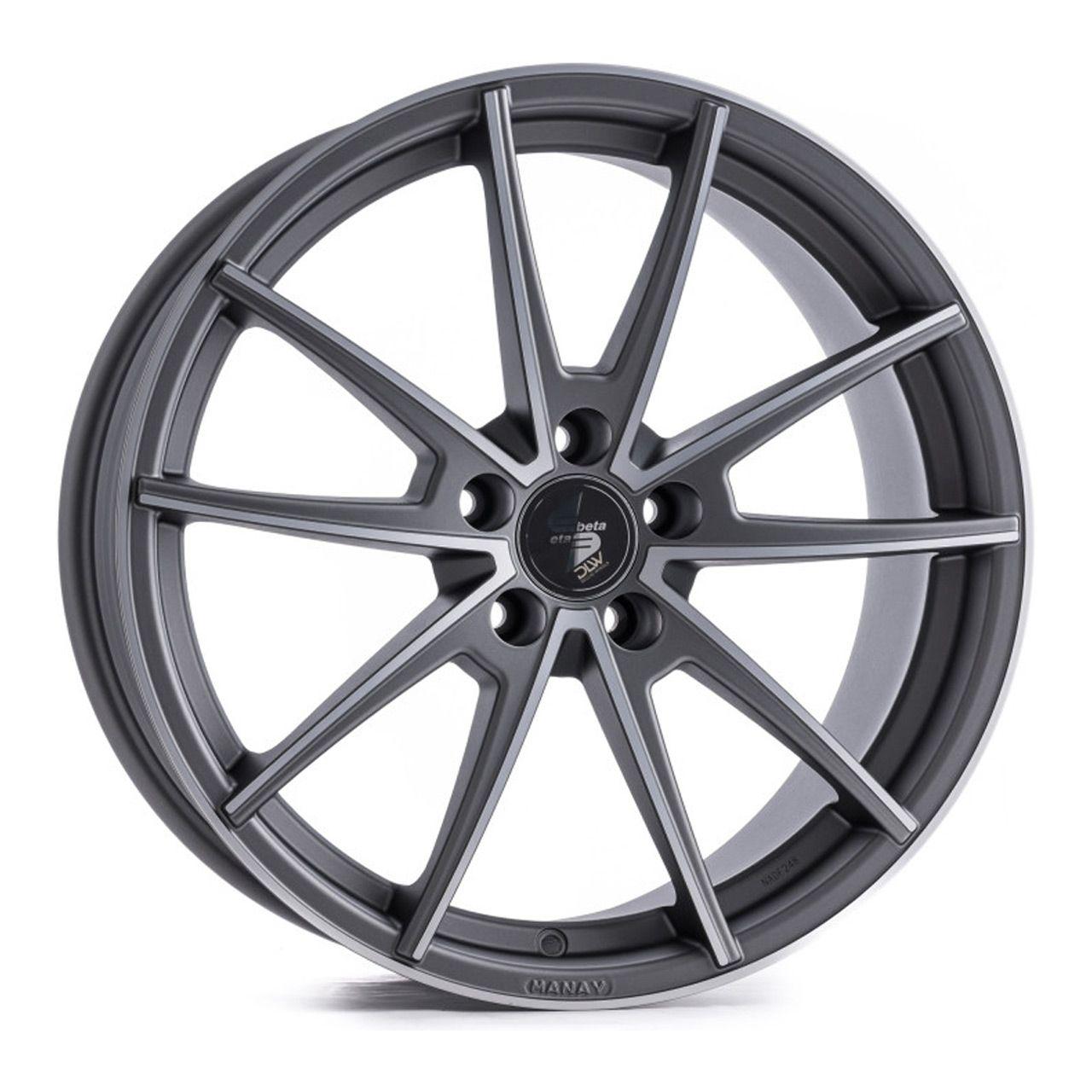 ETABETA MANAY-K anthracite matt full polished 8.5Jx19 5x112 ET35