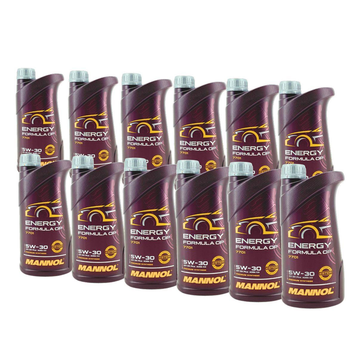 Mannol Energy Formula OP 5W-30 12x1 Liter