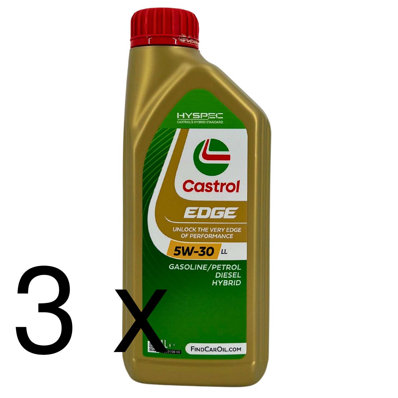 Castrol Edge 5W-30 LL 3x1 Liter