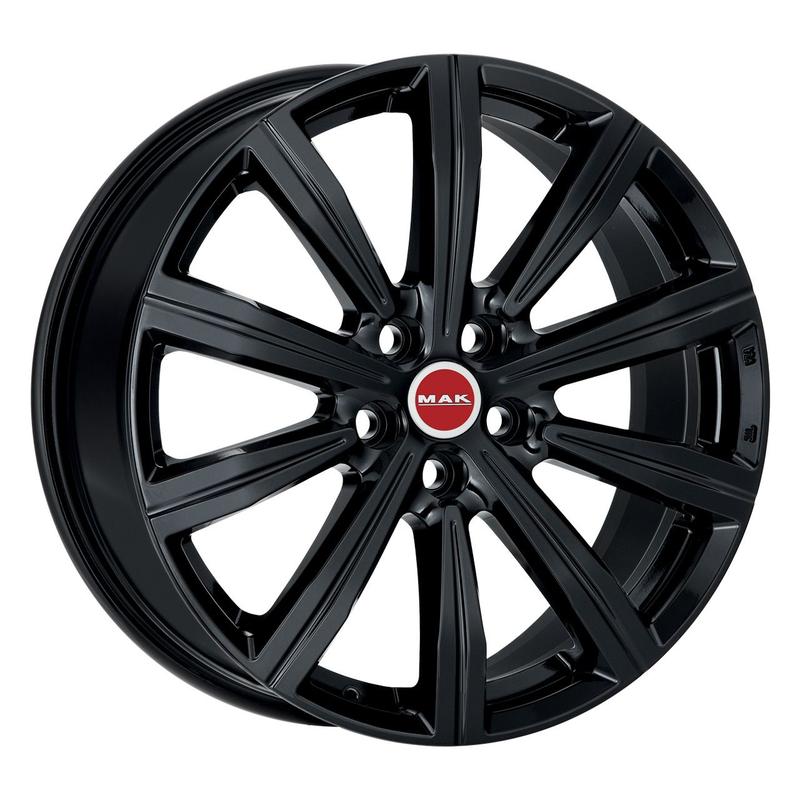 MAK BIRMINGHAM UNIVERSAL gloss black 9.5Jx22 5x120 ET35
