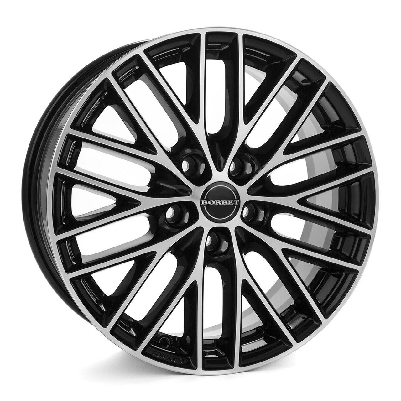 BORBET DESIGN BS5 black polished glossy 8.0Jx19 5x112 ET35