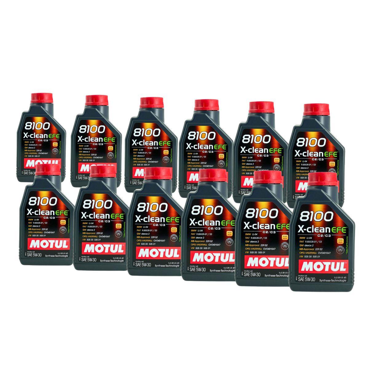 Motul 8100 X-clean EFE 5W-30 12x1 Liter
