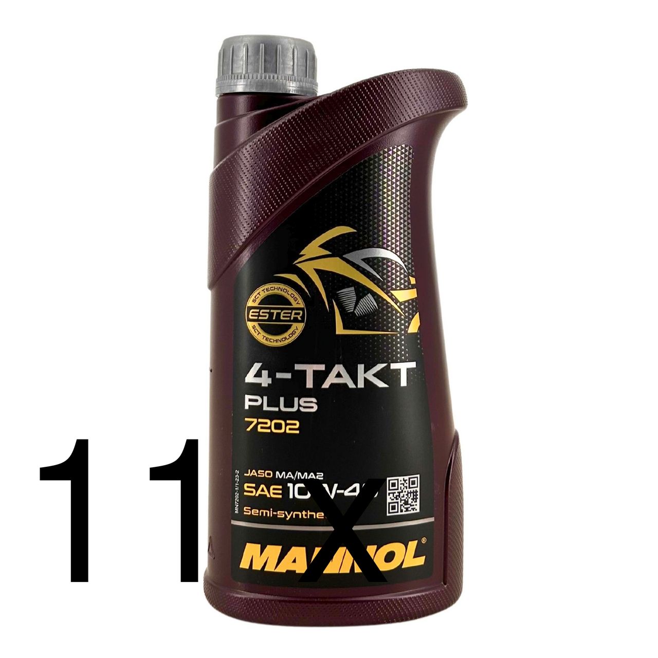 Mannol 4-Takt Plus 10W-40 11x1 Liter