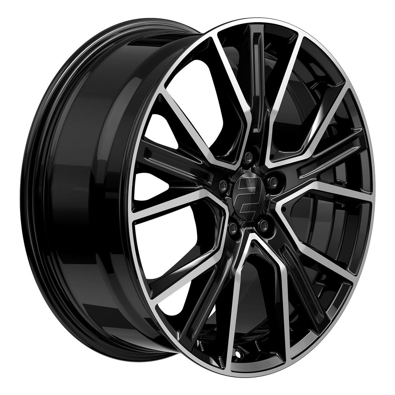 WHEELWORLD-2DRV WH34 black full machined 9.0Jx20 5x112 ET40