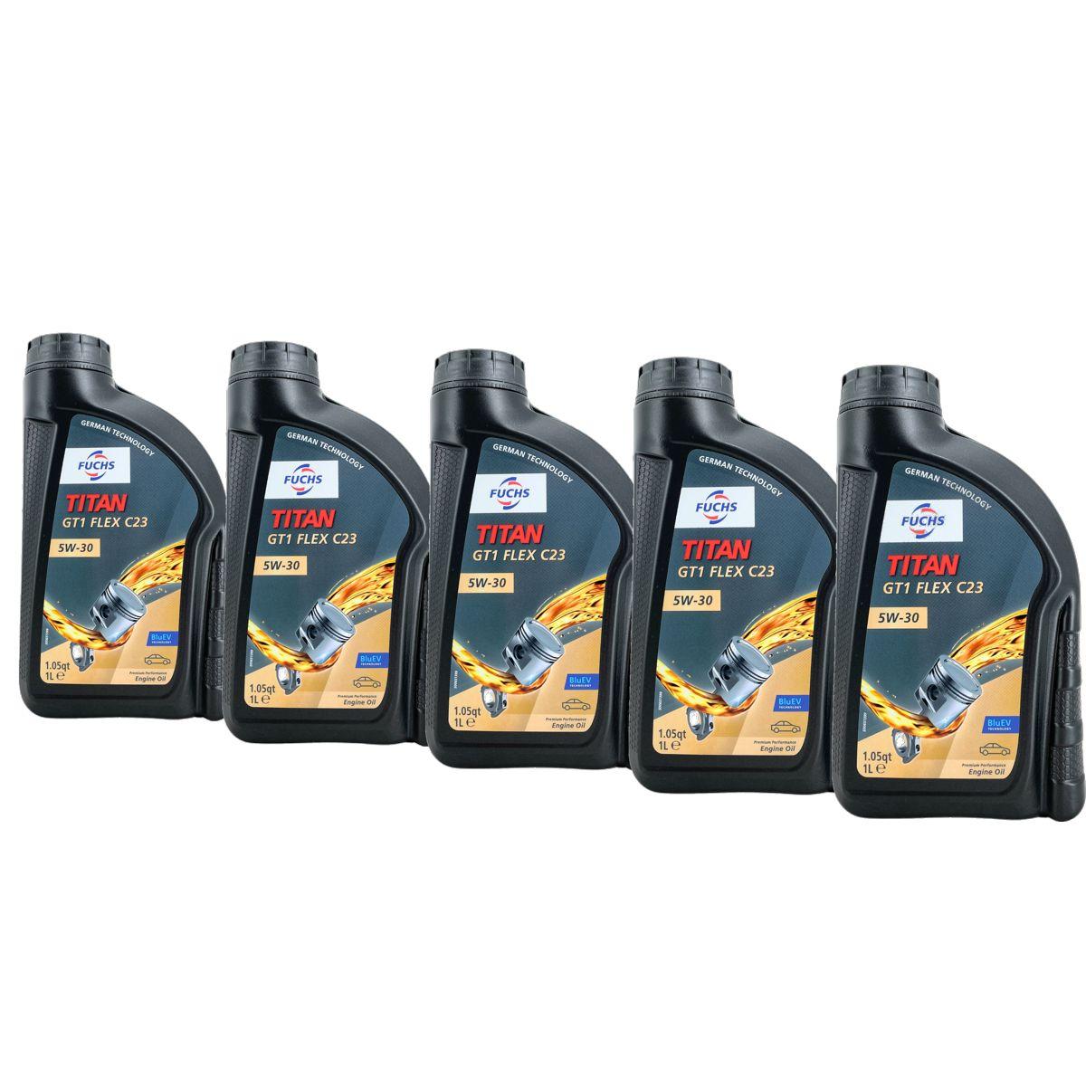Fuchs Titan GT1 Flex C23 5W-30  5x1 Liter