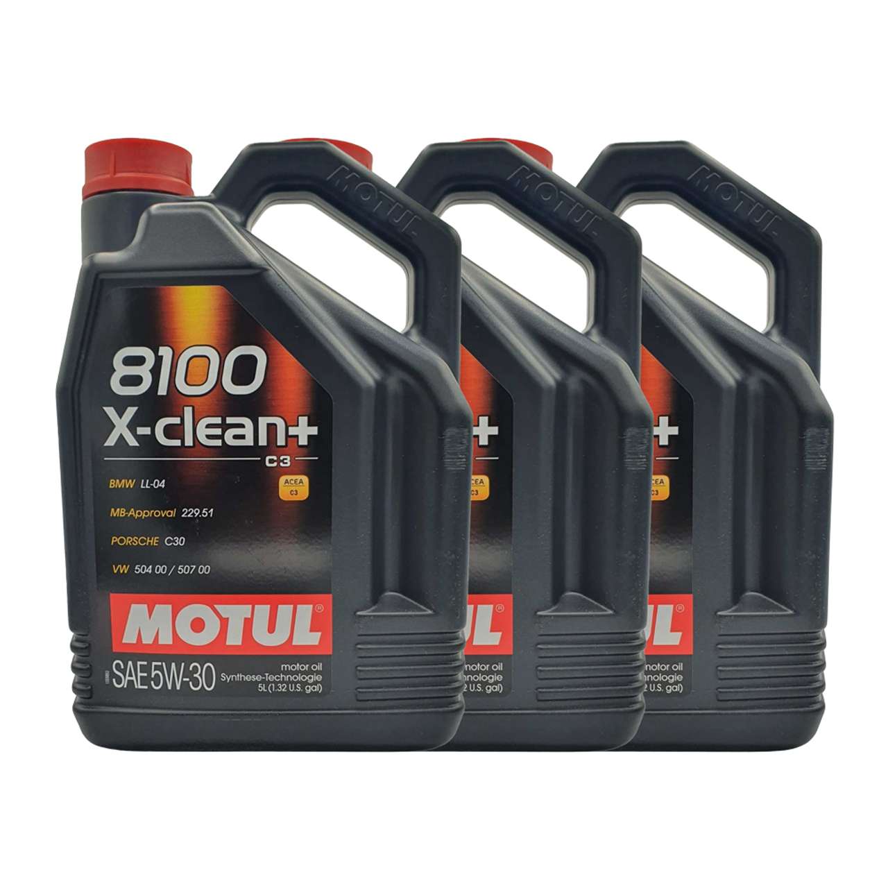 Motul 8100 X-clean+ 5W-30 3x5 Liter