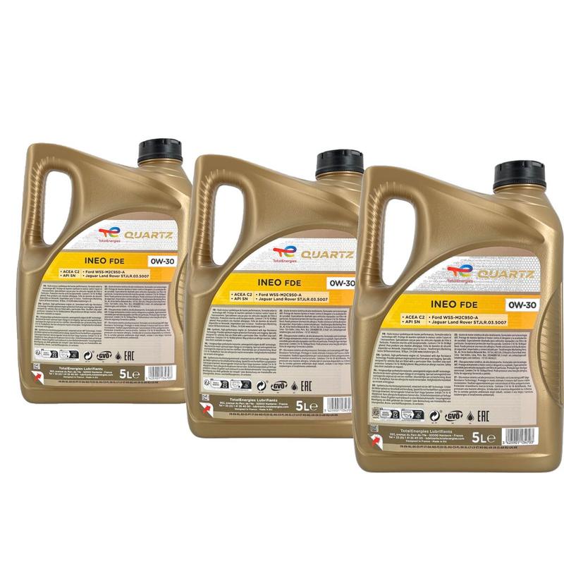 Total Quartz Ineo FDE 0W-30 3x5 Liter