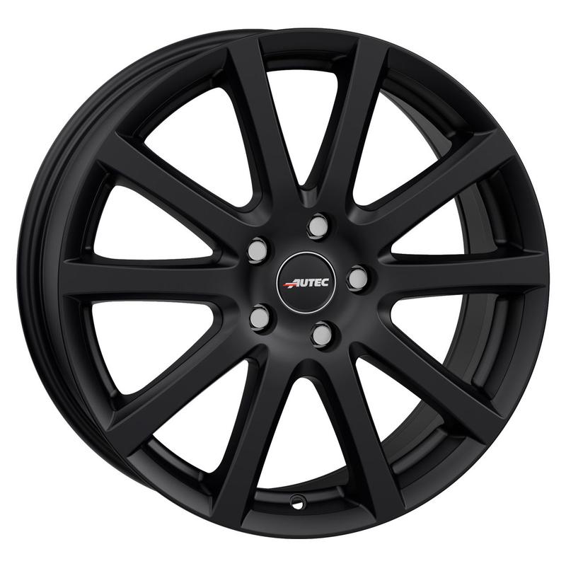 AUTEC TYP S-SKANDIC SCHWARZ MATT schwarzmatt 6.0Jx15 5x100 ET38