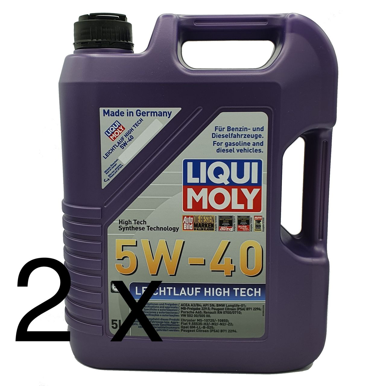 Liqui Moly Leichtlauf High Tech 5W-40 2x5 Liter